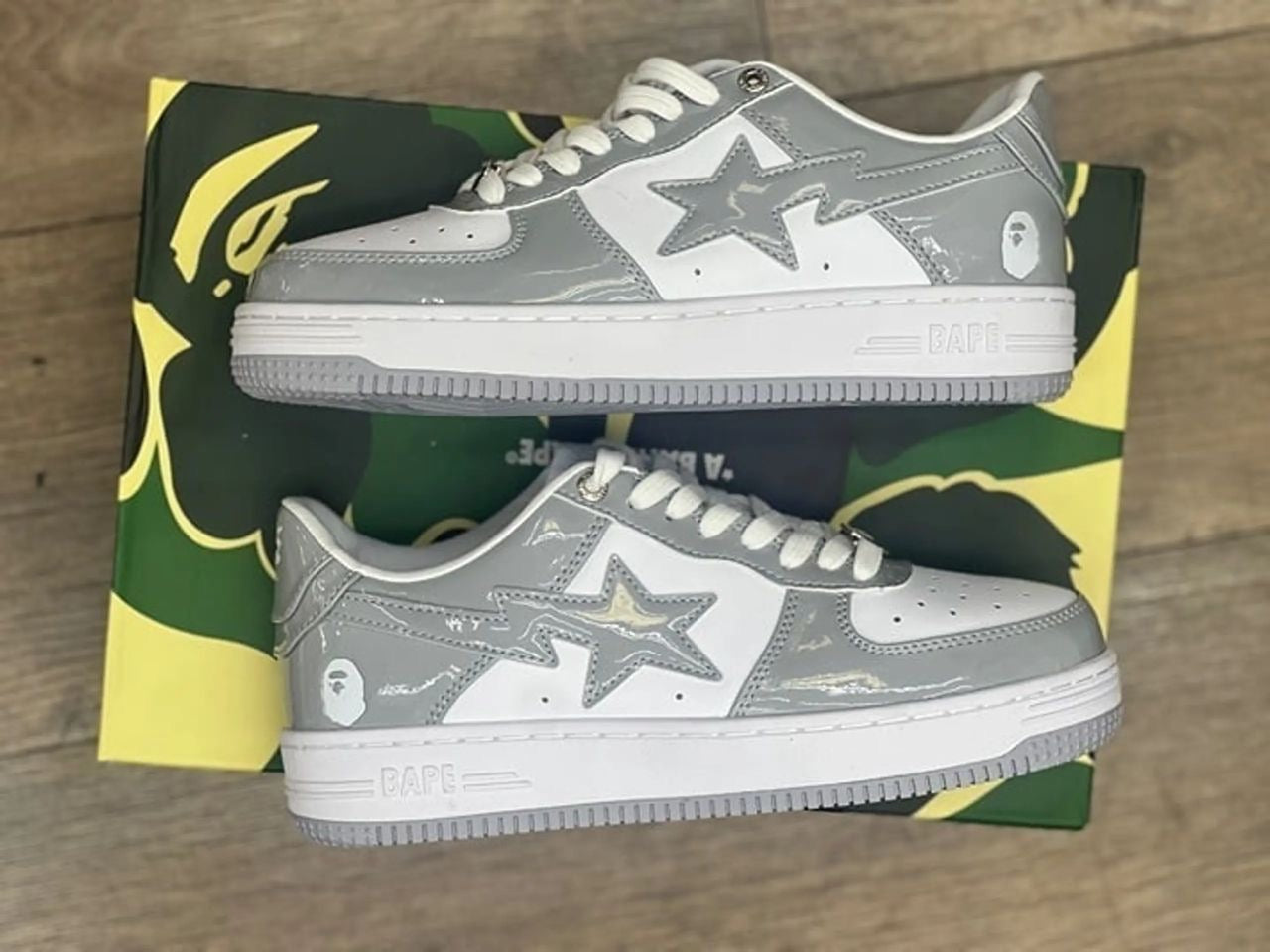 Air Force bape gris