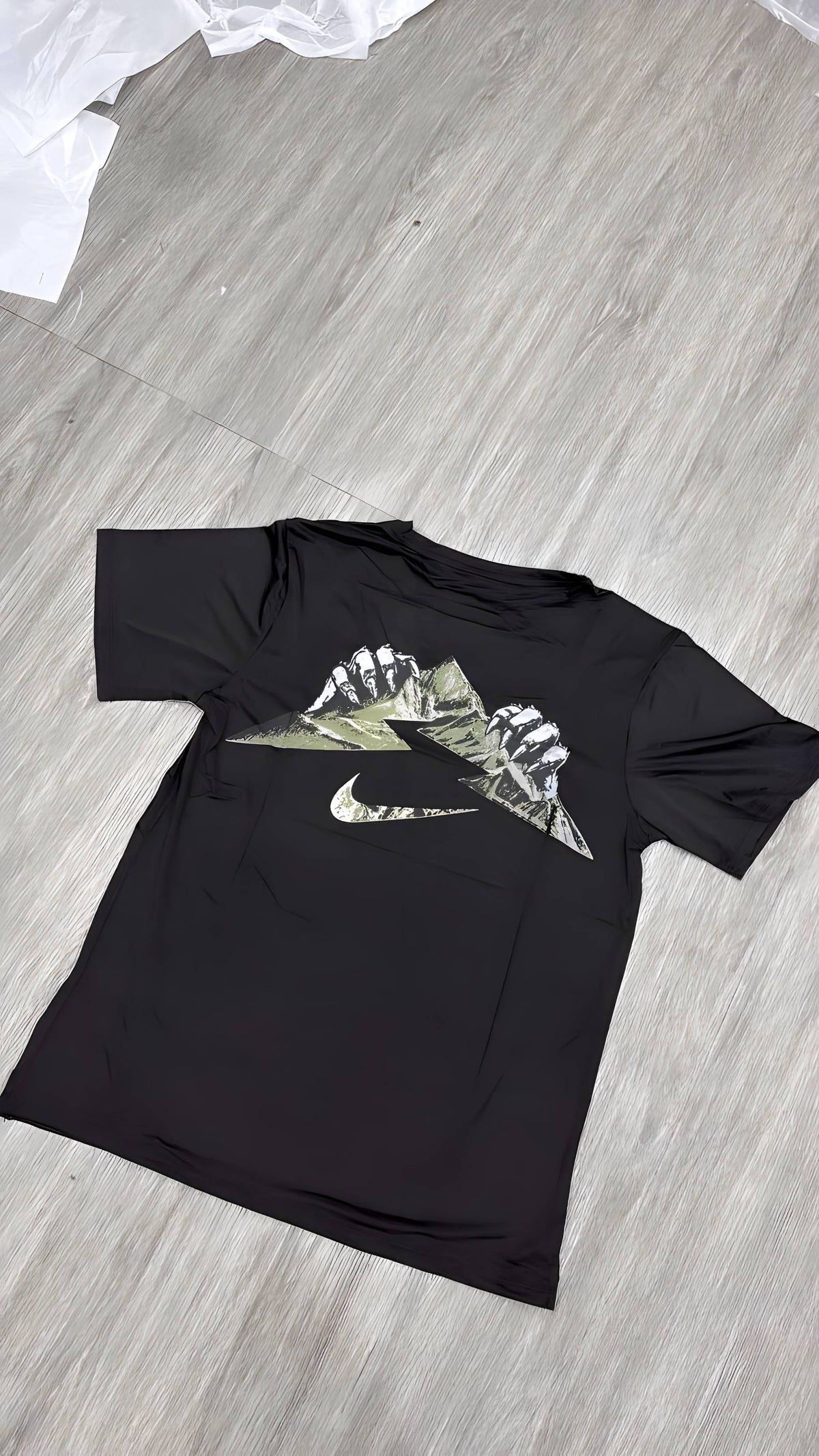 T-shirt Nike running Noir