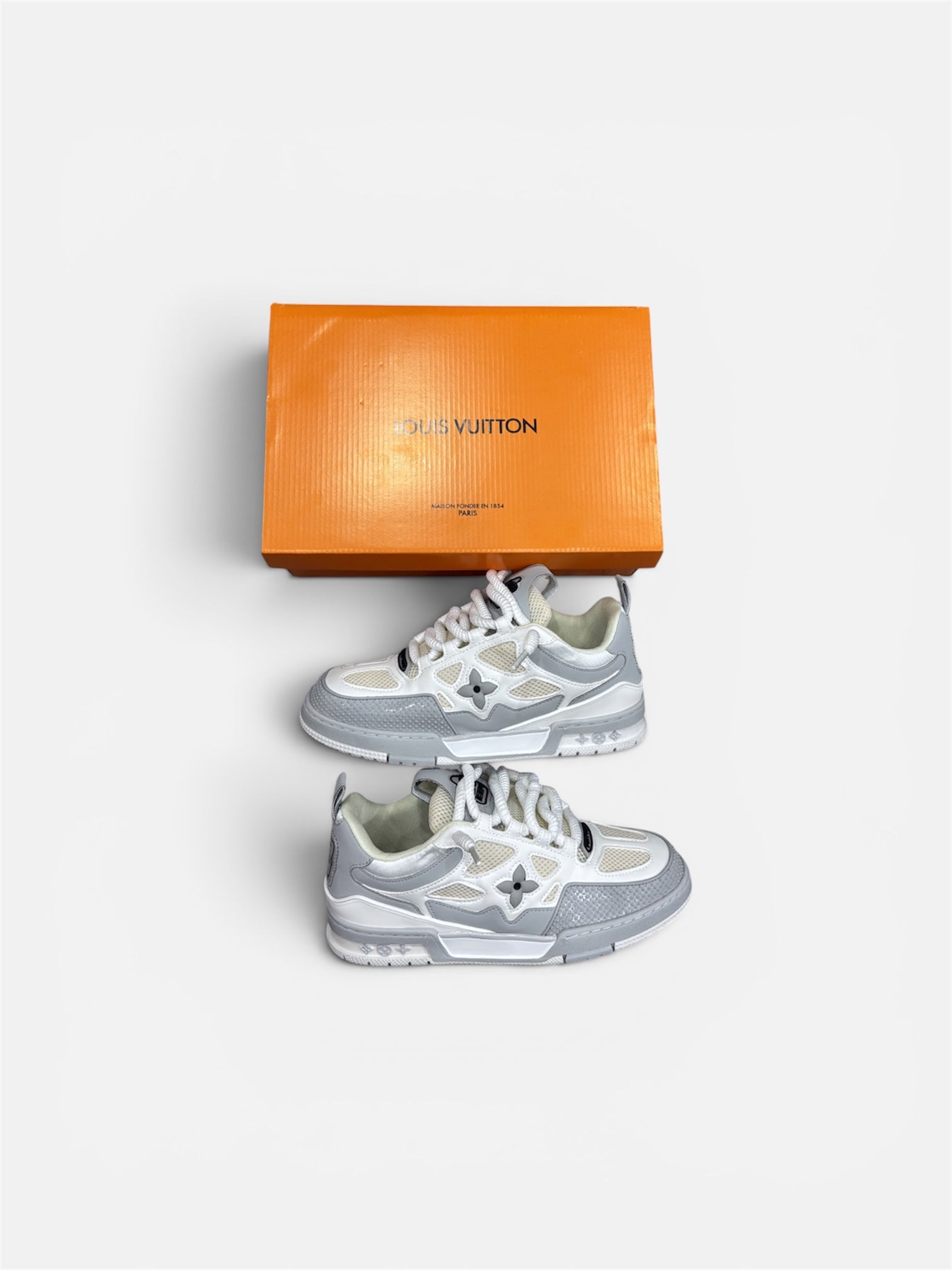 Louis Vuitton skate beige