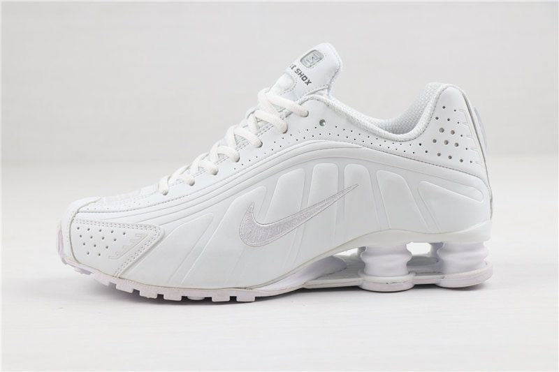 Nike shox R4 blanc