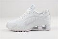 Nike shox R4 blanc