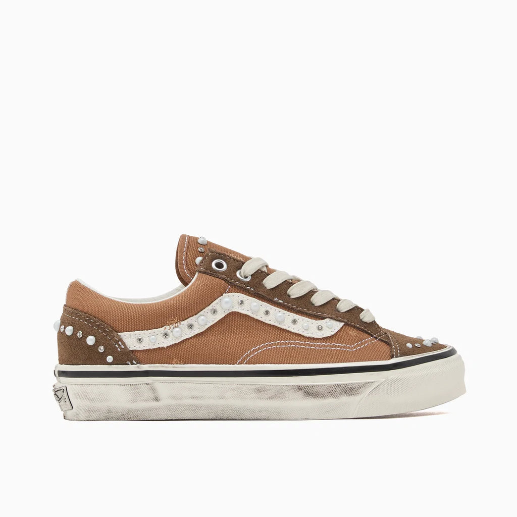Vans marron