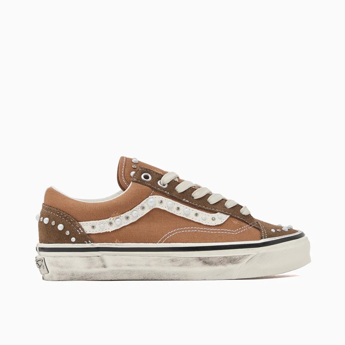 Vans marron