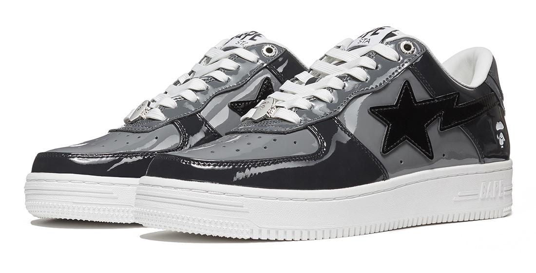 Air Force bape gris noir