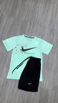 Ensemble Nike Runnig vert et noir