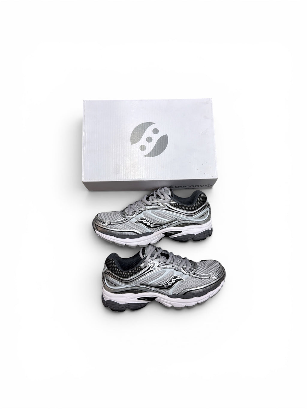 Saucony Omni 9 – Gris argenté / Blanc / Noir