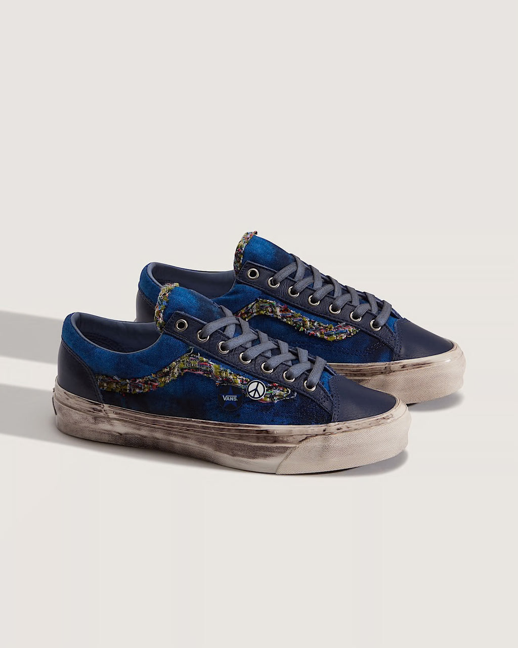 Vans old skool bleu