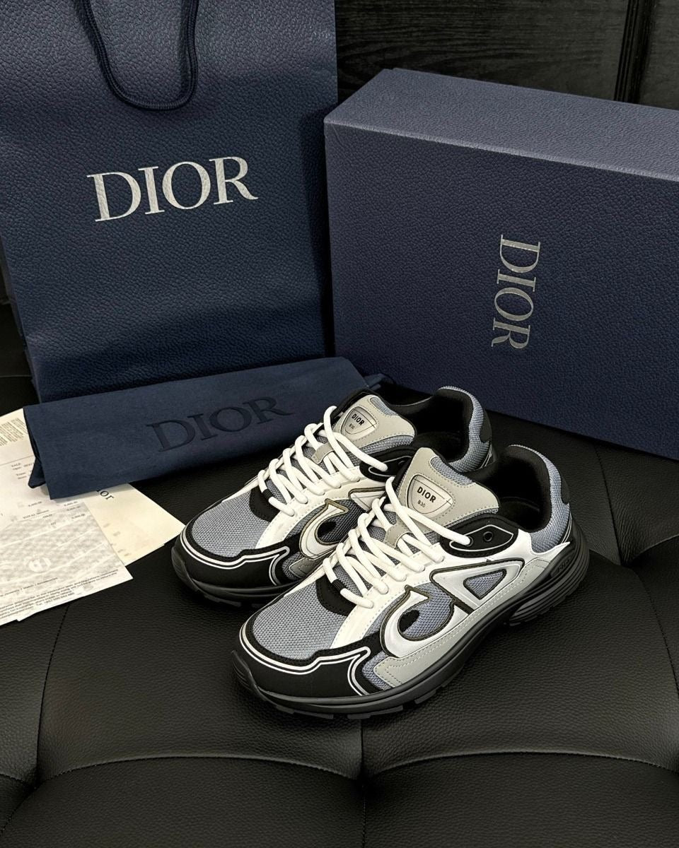 Dior cd B 30 gris noir