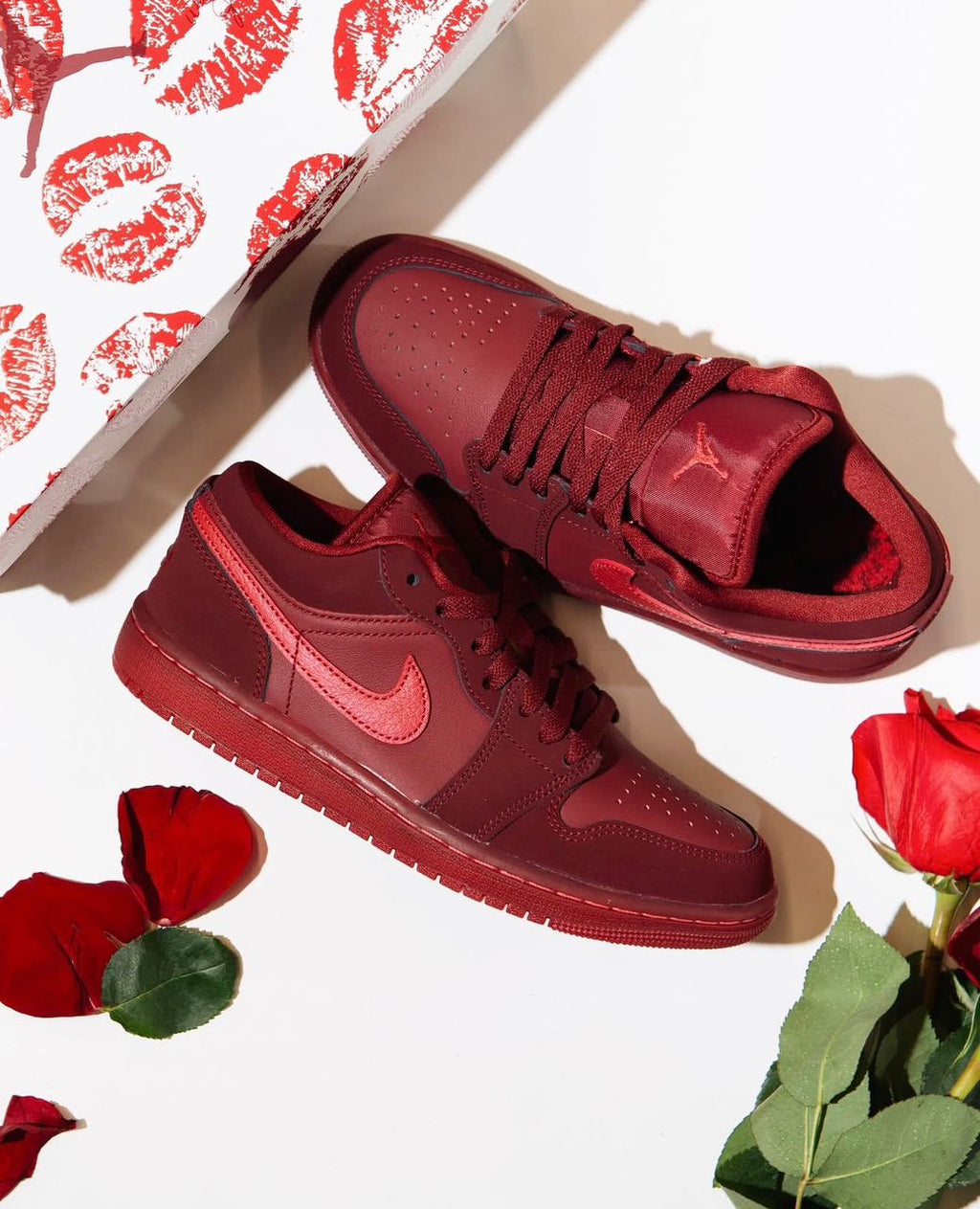 Jordan one coupe rouge