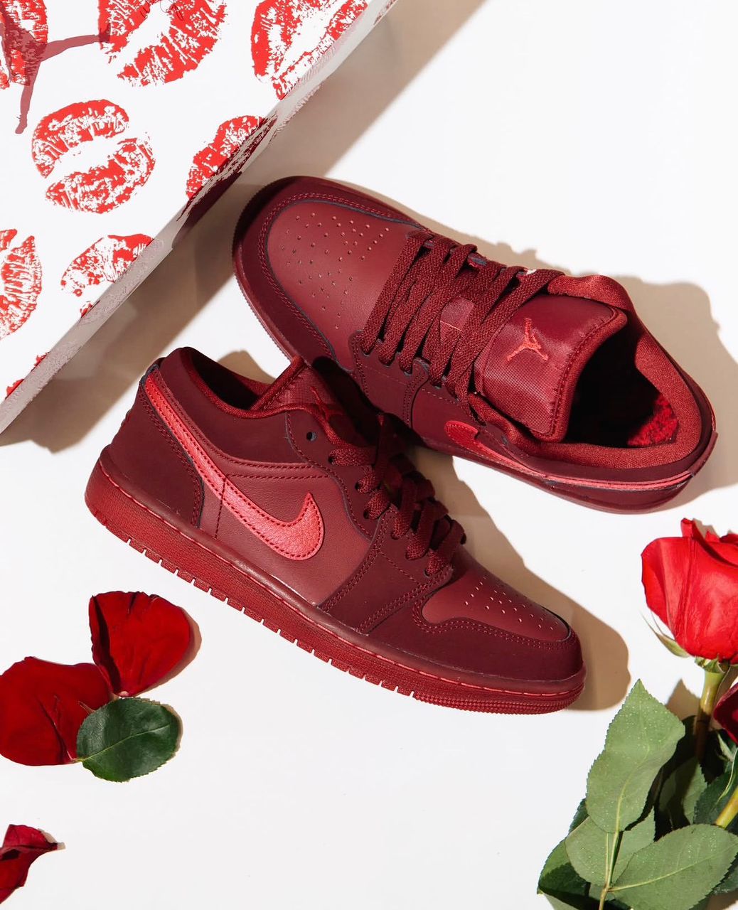 Jordan one coupe rouge