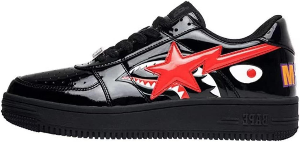 Air Force bape noir et rouge