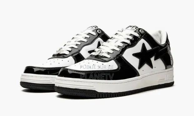 Air Force bape noir blanc