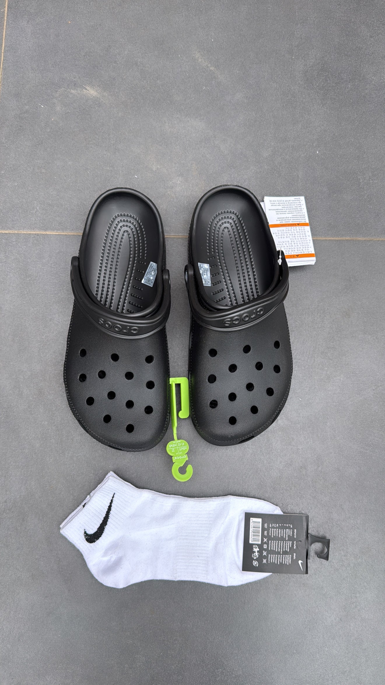 Crocs unique noir