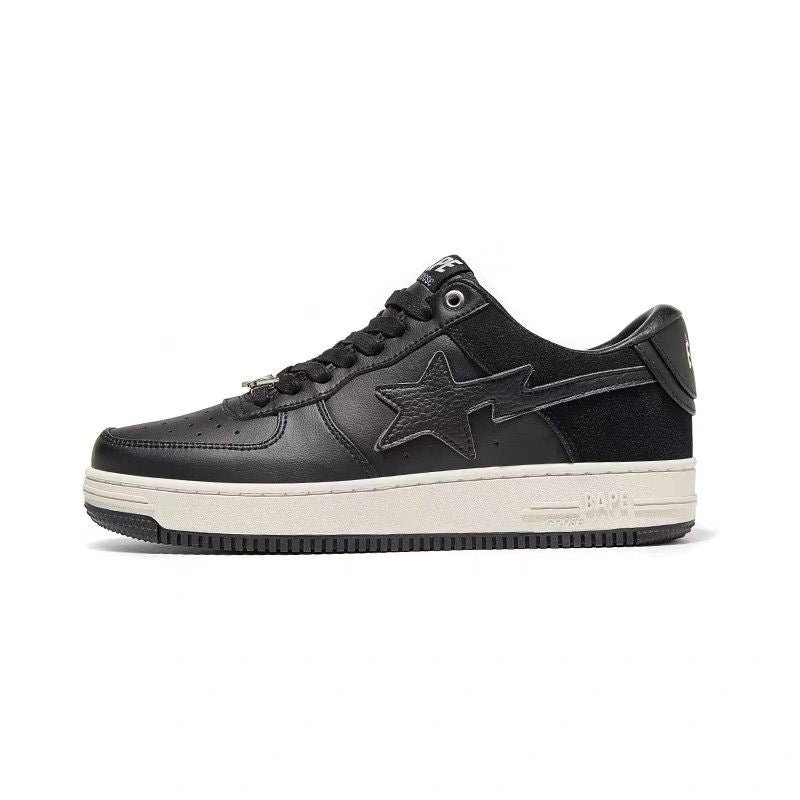 Air Force bape noir blanc
