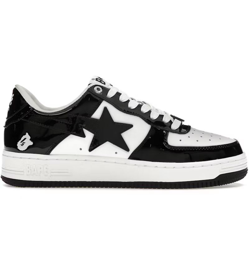 Air Force bape noir blanc