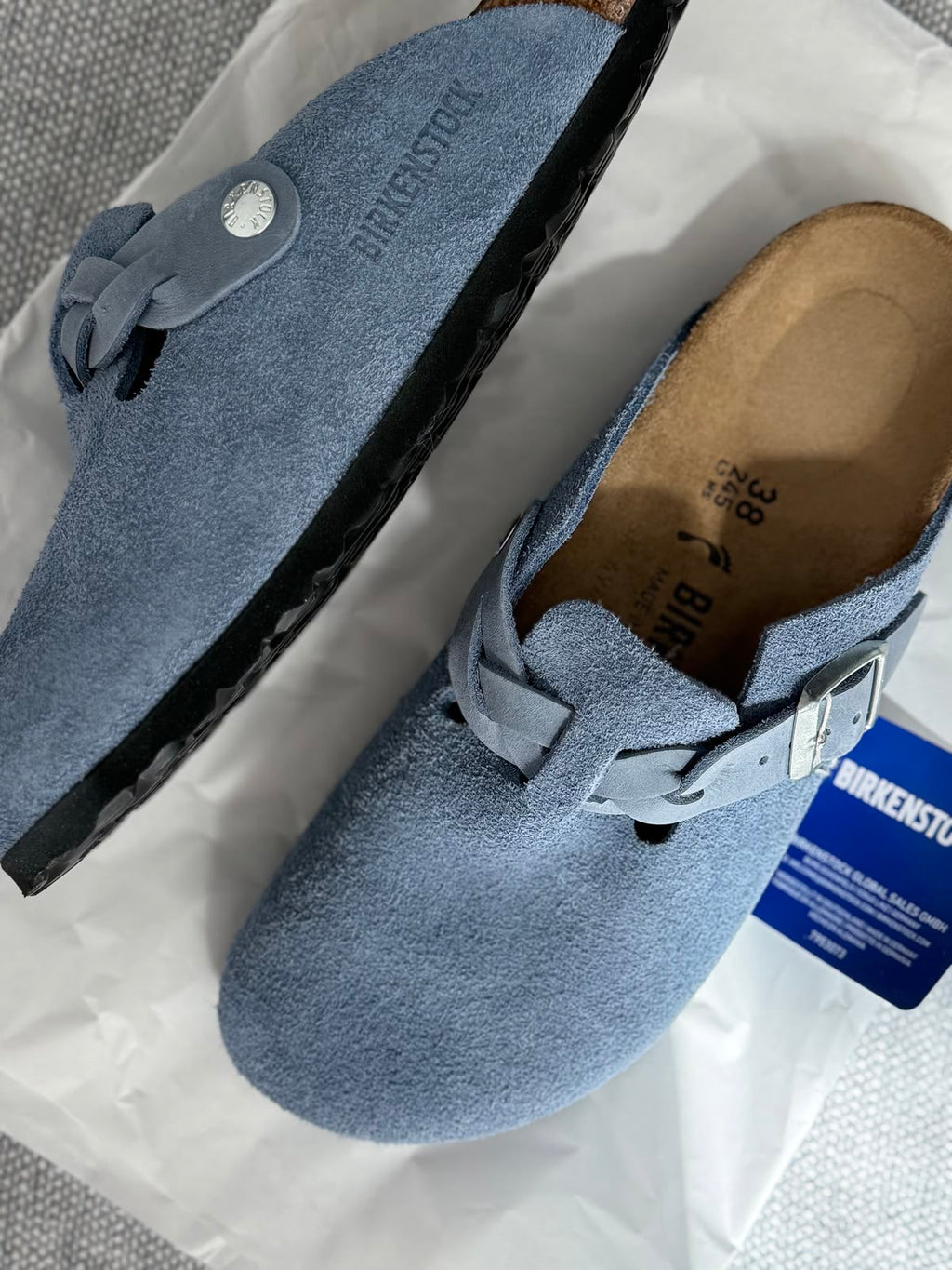 Birkenstock bleu marine