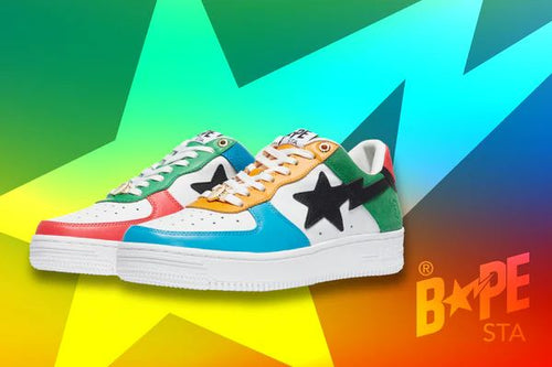 Air Force bape multicolore